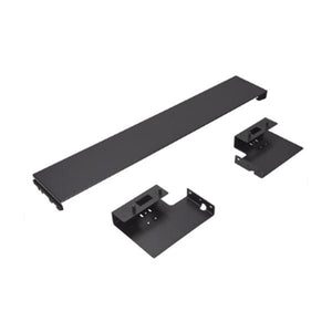 WHIRLPOOL W10663562 REFRIGERATOR 36-IN ARMOIRE STYLE DOOR PANEL BRACKET KIT (BLACK) (GENUINE OEM PART)