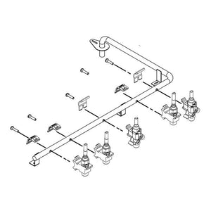 WHIRLPOOL W10682075 MANIFOLD (GENUINE OEM PART)