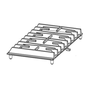 WHIRLPOOL W10689381 COOKTOP BURNER GRATE SIDE (GENUINE OEM PART)