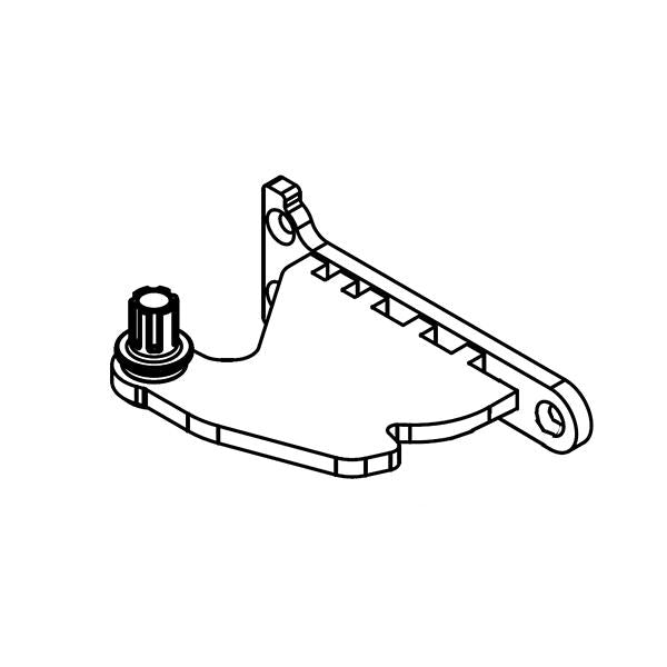 WHIRLPOOL W10691674 REFRIGERATOR HINGE CENTER ASSEMBLY (GENUINE OEM PART)