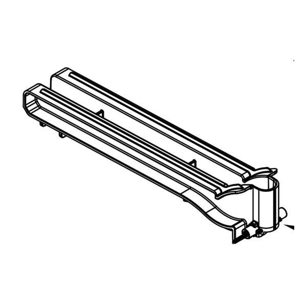 WHIRLPOOL W10694150 REFRIGERATOR CRISPER DRAWER CENTER RAIL (GENUINE OEM PART) - Parts Solution Group