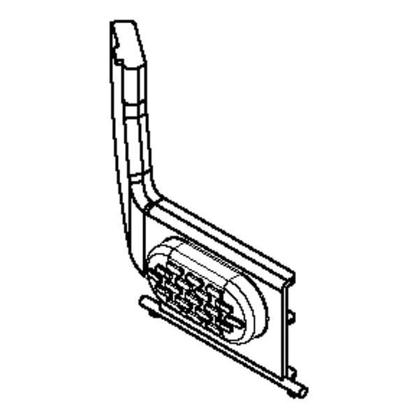 WHIRLPOOL W10749207 BUTTON-BIN (GENUINE OEM PART) - Parts Solution Group