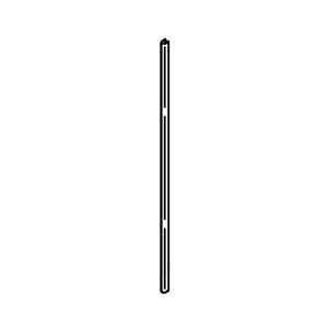 WHIRLPOOL W10756501 WALL OVEN TRIM LEFT (BLACK) (GENUINE OEM PART)