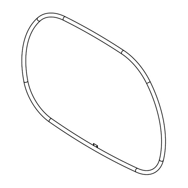 WHIRLPOOL W10763835 DRYER DOOR SEAL (GENUINE OEM PART) - Parts Solution Group