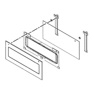 WHIRLPOOL W10775494 GLASS-DOOR (GENUINE OEM PART)