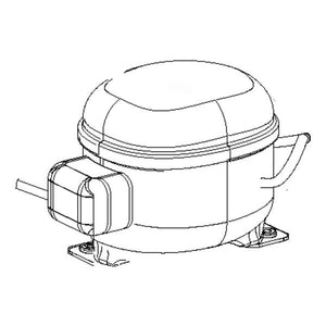WHIRLPOOL W10782274 COMPRESSOR (GENUINE OEM PART)