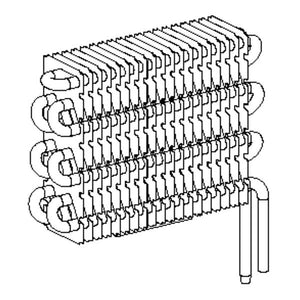WHIRLPOOL W10782280 EVAPORATOR (GENUINE OEM PART)