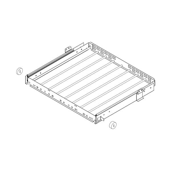 WHIRLPOOL W10803968 TOP WINE RAC (GENUINE OEM PART)