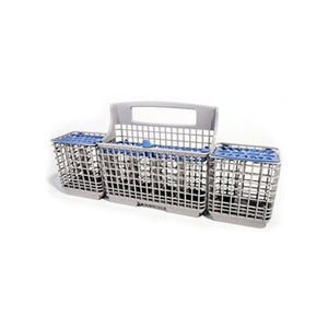 WHIRLPOOL W10807920 DISHWASHER SILVERWARE BASKET (GENUINE OEM PART)