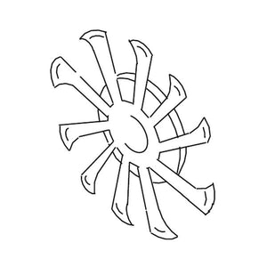 WHIRLPOOL W10819914 FAN-CONVCT (GENUINE OEM PART)