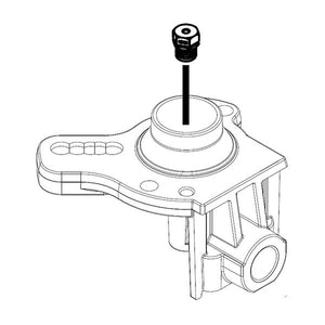 WHIRLPOOL W10826754 COOKTOP BURNER ORIFICE HOLDER 10000-BTU (GENUINE OEM PART)