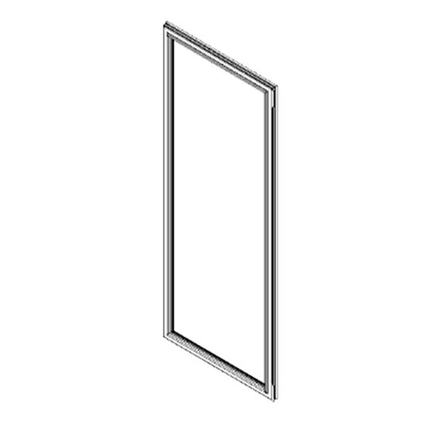 WHIRLPOOL W10830277 REFRIGERATOR DOOR GASKET (BLACK) (GENUINE OEM PART) - Parts Solution Group