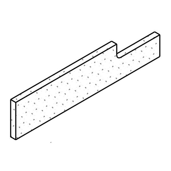 WHIRLPOOL W10831329 DISHWASHER TOE PANEL INSULATION (GENUINE OEM PART) - Parts Solution Group