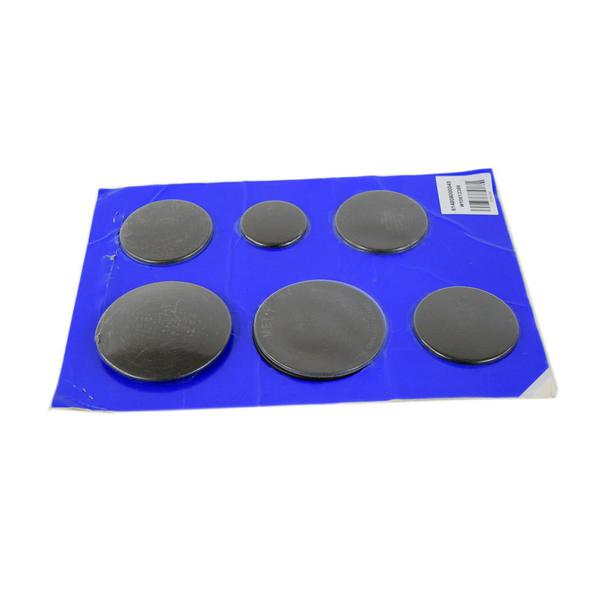WHIRLPOOL W10833886 COOKTOP BURNER CAP SET (GENUINE OEM PART) - Parts Solution Group