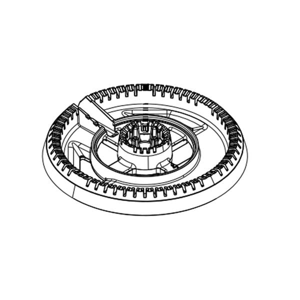 WHIRLPOOL W10836409 RANGE SURFACE BURNER HEAD (GENUINE OEM PART) - Parts Solution Group