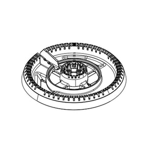 WHIRLPOOL W10836409 RANGE SURFACE BURNER HEAD (GENUINE OEM PART)