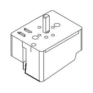 WHIRLPOOL W10843843 COOKTOP ELEMENT CONTROL SWITCH LEFT REAR (GENUINE OEM PART)