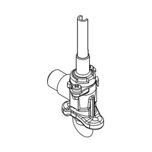 WHIRLPOOL W10844343 COOKTOP BURNER VALVE RIGHT FRONT (GENUINE OEM PART)