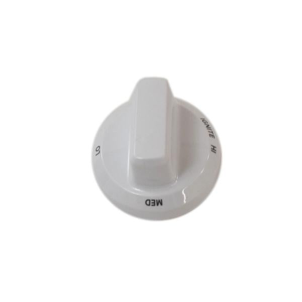 WHIRLPOOL W10844794 RANGE SURFACE BURNER KNOB (WHITE) (GENUINE OEM PART) - Parts Solution Group