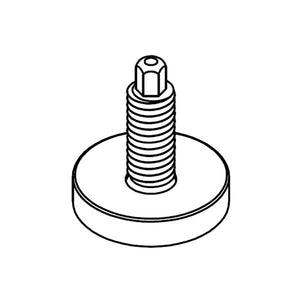 WHIRLPOOL W10846099 LEVELER (GENUINE OEM PART)