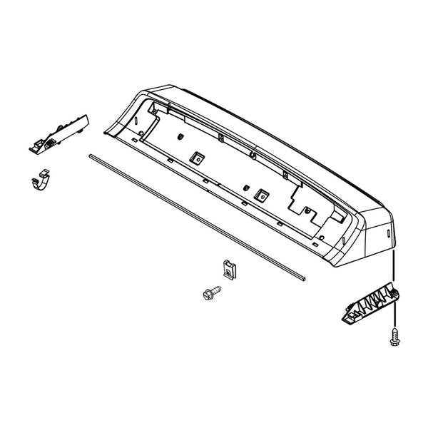 WHIRLPOOL W10847565 DRYER CONTROL PANEL (GENUINE OEM PART) - Parts Solution Group