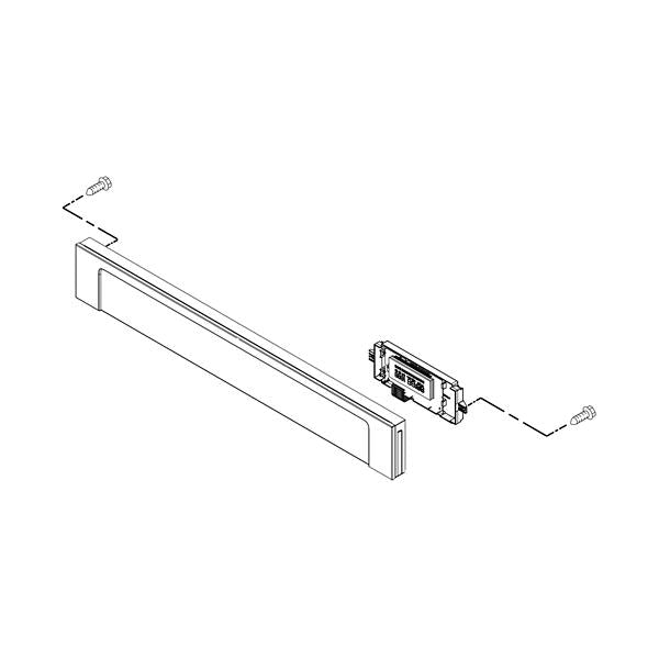WHIRLPOOL W10849197 WALL OVEN CONTROL PANEL (GENUINE OEM PART)