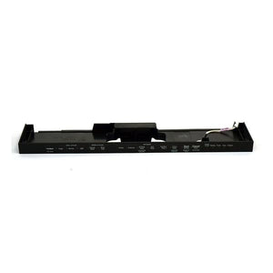 WHIRLPOOL W10850350 DISHWASHER CONTROL PANEL AND OVERLAY (BLACK) (GENUINE OEM PART)