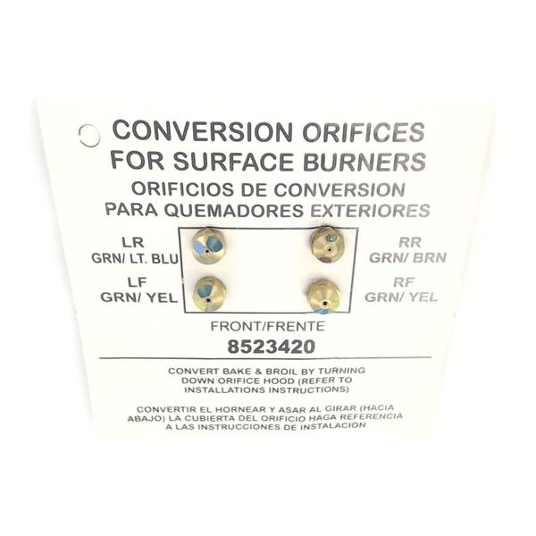 WHIRLPOOL W10854965 RANGE LP CONVERSION KIT (GENUINE OEM PART) - Parts Solution Group