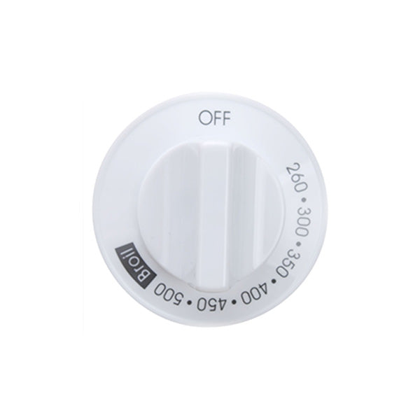WHIRLPOOL W10856103 RANGE OVEN CONTROL KNOB (WHITE) (GENUINE OEM PART) - Parts Solution Group
