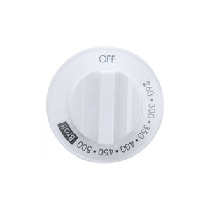 WHIRLPOOL W10856103 RANGE OVEN CONTROL KNOB (WHITE) (GENUINE OEM PART)