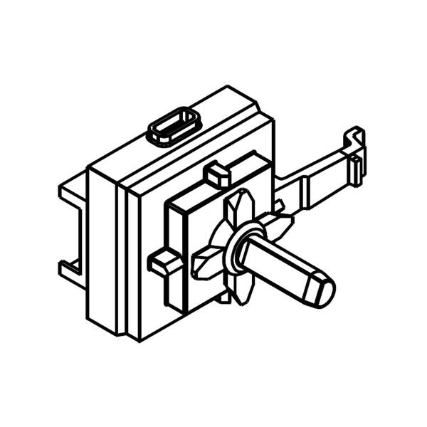 WHIRLPOOL W10858095 WASHER CYCLE SELECTOR SWITCH (GENUINE OEM PART) - Parts Solution Group