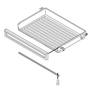 WHIRLPOOL W10858802 FREEZER BIN (GENUINE OEM PART)