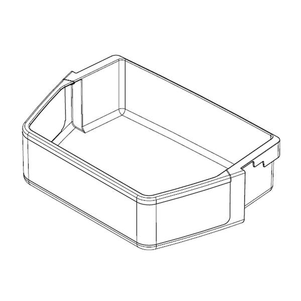 WHIRLPOOL W10860198 REFRIGERATOR DOOR BIN (GENUINE OEM PART) - Parts Solution Group