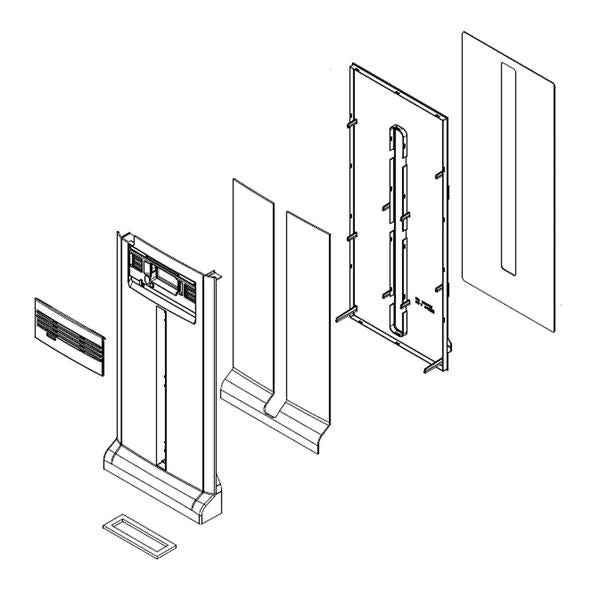 WHIRLPOOL W10860238 REFRIGERATOR AIR TOWER (GENUINE OEM PART) - Parts Solution Group