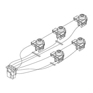 WHIRLPOOL W10861397 HARNS-WIRE (GENUINE OEM PART)