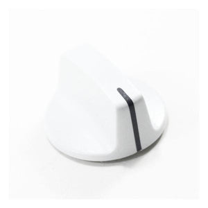WHIRLPOOL W10861812 RANGE SURFACE BURNER KNOB (WHITE) (GENUINE OEM PART)