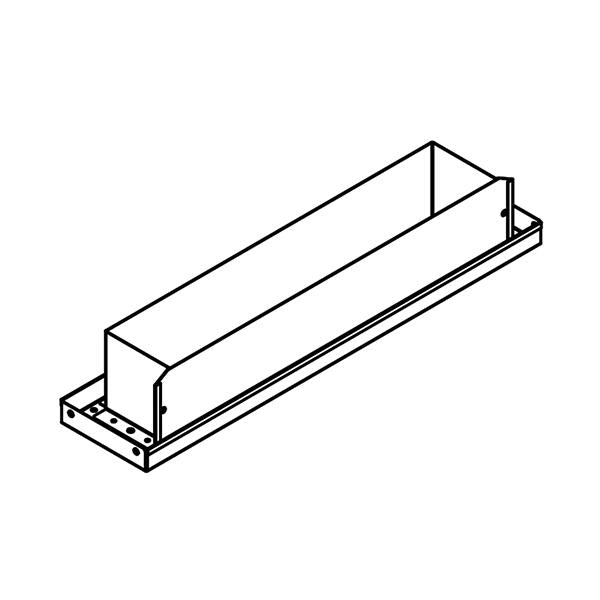 WHIRLPOOL W10872755 COOKTOP DOWNDRAFT VENT BLOWER PLENUM (GENUINE OEM PART)