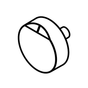 WHIRLPOOL W10877189 KNOB (GENUINE OEM PART)