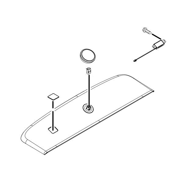 WHIRLPOOL W10885623 WASHER CONTROL PANEL ASSEMBLY (WHITE) (GENUINE OEM PART)