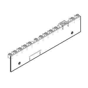 WHIRLPOOL W10890671 DISHWASHER USER INTERFACE (GENUINE OEM PART)