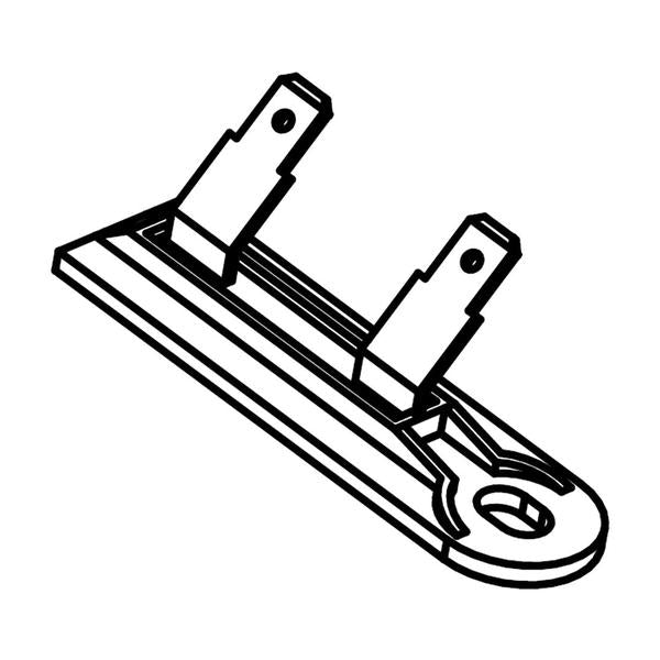 WHIRLPOOL W10909685 DRYER THERMAL FUSE 195-DEGREE F (GENUINE OEM PART) - Parts Solution Group