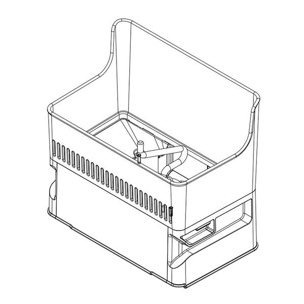 WHIRLPOOL W10911314 REFRIGERATOR ICE CONTAINER ASSEMBLY (GENUINE OEM PART) - Parts Solution Group