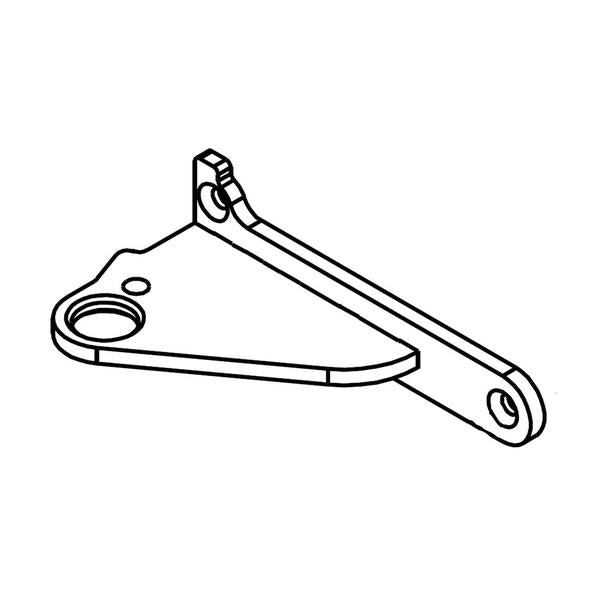 WHIRLPOOL W10918113 REFRIGERATOR DOOR HINGE CENTER (WHITE) (GENUINE OEM PART) - Parts Solution Group