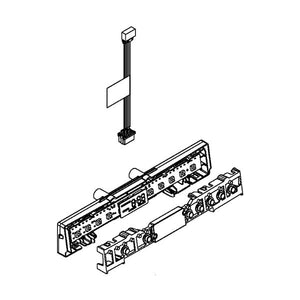 WHIRLPOOL W10918477 DISHWASHER USER INTERFACE (GENUINE OEM PART)