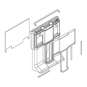 WHIRLPOOL W10919804 DUCT-AIR (GENUINE OEM PART)