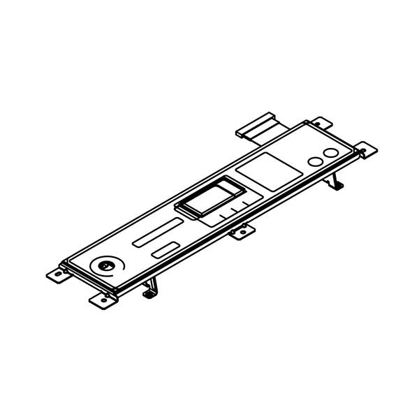 WHIRLPOOL W11025477 RANGE MEMBRANE SWITCH (STAINLESS) (GENUINE OEM PART)