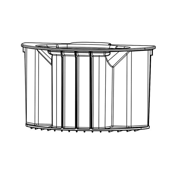 WHIRLPOOL W11027645 PUSHER (GENUINE OEM PART) - Parts Solution Group