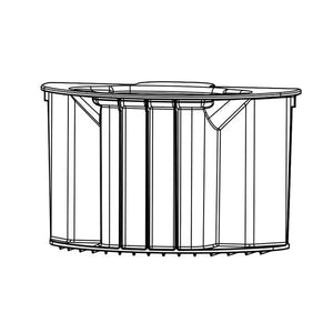 WHIRLPOOL W11027645 PUSHER (GENUINE OEM PART)