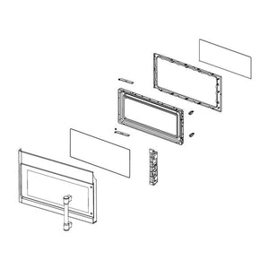 WHIRLPOOL W11037847 DOOR/MW (GENUINE OEM PART)