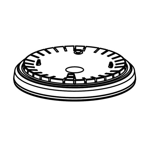 WHIRLPOOL W11043517 BURNR-HEAD (GENUINE OEM PART) - Parts Solution Group